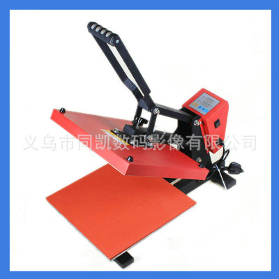 TONGKAI 38*38cm Garment stone painting hot stamping machine, heat transfer type high pressure machine. 