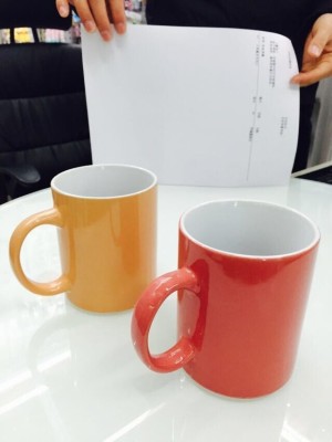2014 Ceramic Series Practical Cup Candy Color 1124 Outer Color Cup