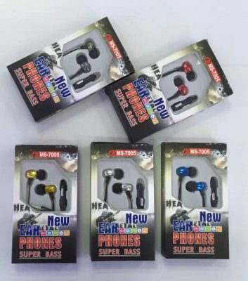 Metal plating spray painting new stylish earbuds
