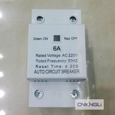 Over Load Protection auto reset circuit breaker resettable switch 6A 