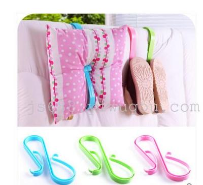 Colorful Japanese style to increase drying wind caught more often and use the quilt pillow large grip Tan shoes rack