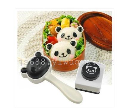 Kitchen artifact cartoon Queen baby child children sushi mold set for embossing