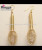 Elastic yellow Wire Earrings Western fashion jewelry