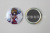 The mirror 58mm personalized advertising badge factory direct