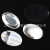 35mm oval badge supplies tinplate badge  porcelain material factory