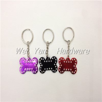 Bones of aluminum alloy metal tag dog tag pendant promotion gifts