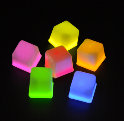 Assorted Colors Glow ice cube , glow in the darkice cube