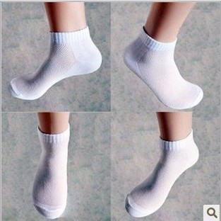 solid color athletic socks pure white pure black pure gray mesh men‘s socks men‘s polyester cotton athletic socks socks ankle socks