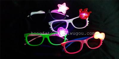 Big sister glasses Flash glass Flash Toys party supplies toys Halloween items