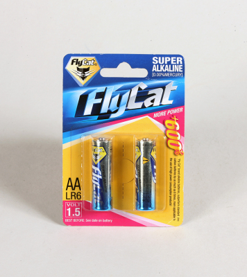 Flycat Alkaline No. 5 2 Hanging Card Batteries