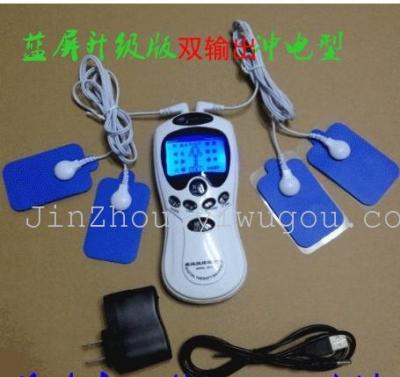 Charging a blue screen double pulse therapy machine massage apparatus apparatus massage apparatus