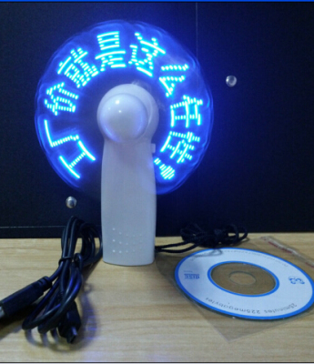 Js-8425 7 lamp flash fan handheld fan mini fan