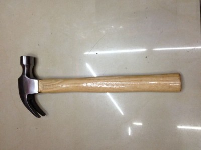 Wooden handle claw hammer with handle hammer