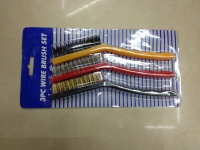 The arrangement of Different combinations of wire brush mini wire brush 9 inches wire brush 3PC wire brush