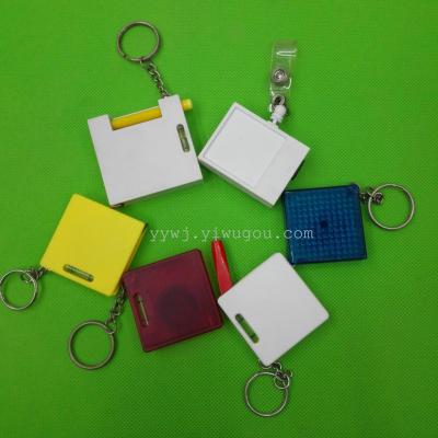 Supply level of 4.3 cm square foot gift measuring tape with a small steel tape measure advertising tape measure