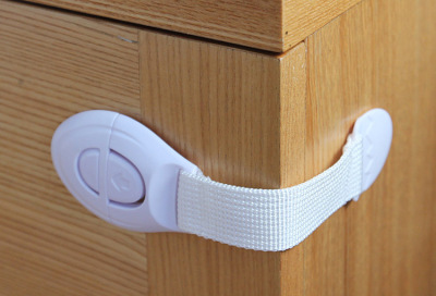 Baby child safety lock safety lock nylon webbing drawer toilet lock