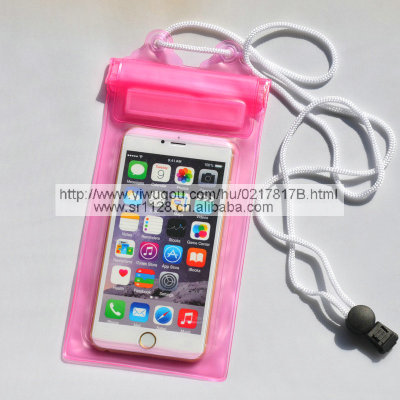 6plus double eyelet waterproof bag, fitness 5-6-inch mobile phone