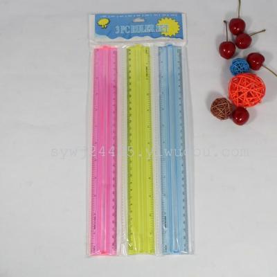 High quality tools ruler aircraft scale plastic ruler cm side 30CM