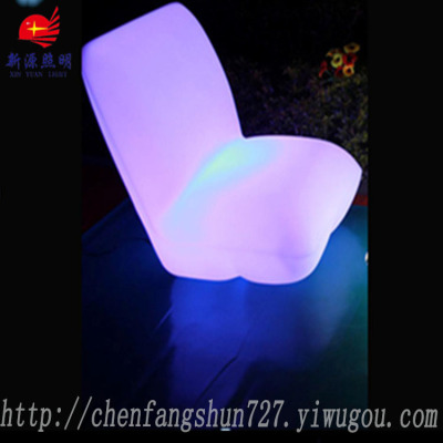 Supply LED chair Back seat  light bar stool sofa Creative and comfortable high quality furniture