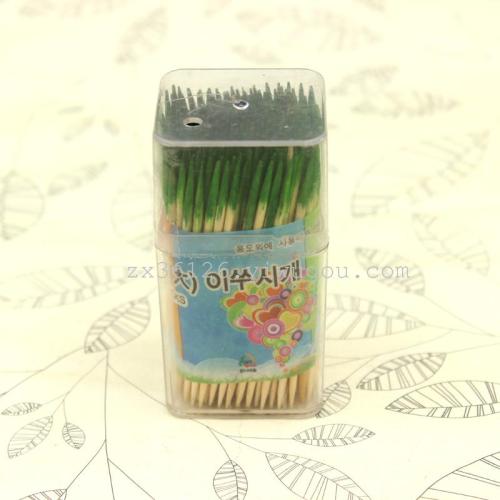 Restaurant Toothpicks Mint Flavor Double-Headed Toothpick Disposable Barrel Tooth Special Offer wholesale