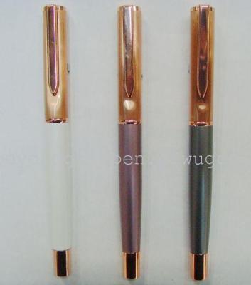 High-quality fashion rose gold roller pen