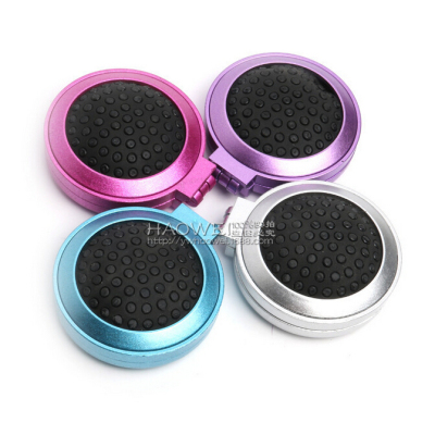 Wholesale metal frame folding cosmetic mirror manufacturers selling Korean version portable makeup/shaving mirror