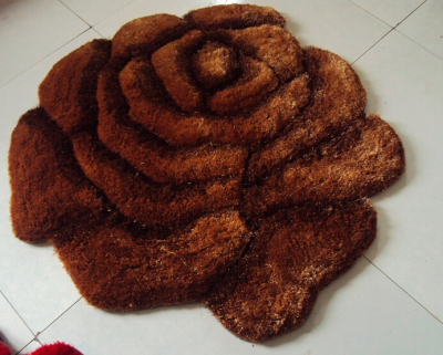 Floor Mat, Carpet South Korean Silk Roses