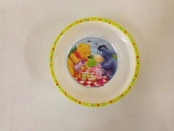 Cartoon Disney milamine bowl children's snack bowl infant bowl edge bowl