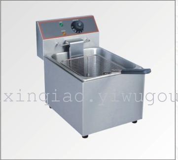 Western equipment, single cylinder, single screen electric counter top Fryer, electric frying pan, frying oven DEF-4L