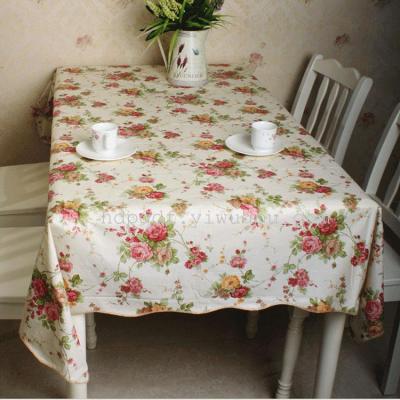 法兰绒桌布高级桌布 高雅环保餐桌布 法兰绒耐用 餐垫