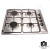 Four stainless steel gas range