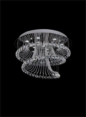 Modern Jellyfish Crystal Chandeliers LED Lamp Pendant Ceiling Lighting Fixture for Dining Room Bedroom Living Room