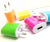 Factory wholesale Candy-colored cone Smartphone phone charger USB charger universal.