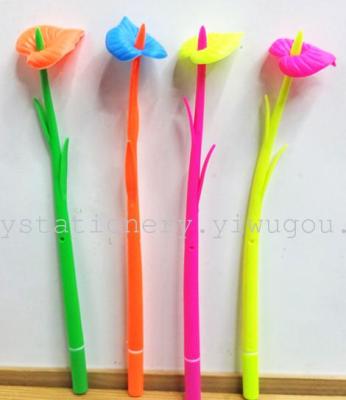 Flower soft gel pen creative pen manufacturers selling a large quantity of excellent price
