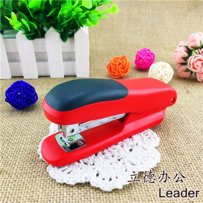 Plastic ABS stapler stapler 568 classic stapler colorful quality