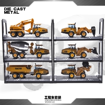 Liuhe alloy engineering vehicle model set