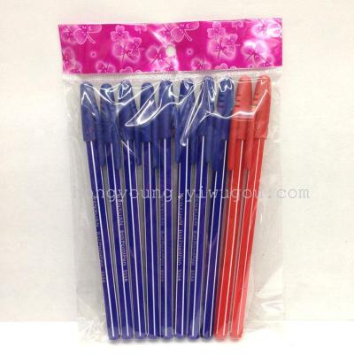 Simple ball-point pen 555,10 OPP bag, 6, and 5 random numbers mixed