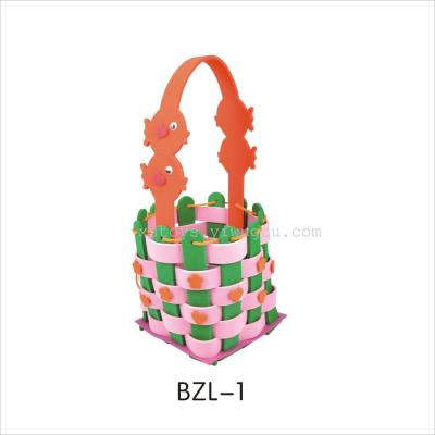 Hand-woven basket, children's educational toys