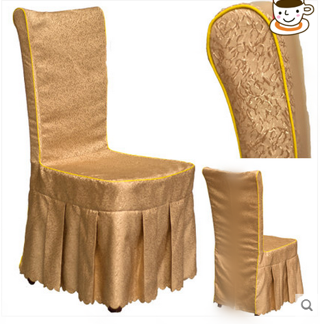 luxury hotel supplies custom all kinds of high-end figured cloth chair cover tablecloth tablecloth chair cover