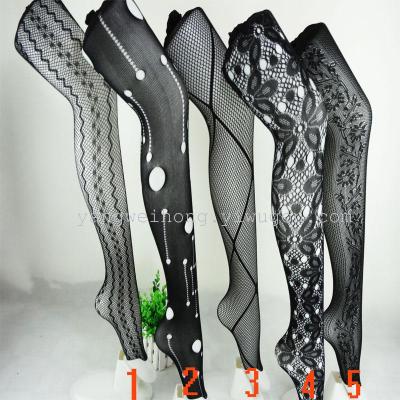 Japan vintage cut fishnet stockings pantyhose sexy mesh pants black women socks pants tights manufacturer wholesale