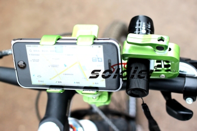 Bicycle mobile phone holder swivel universal lamp holder/sj-10820 new mobile phone holder