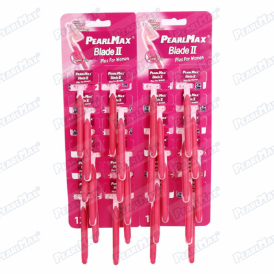 Twin Blade Lady Pink Color Disposable Razor