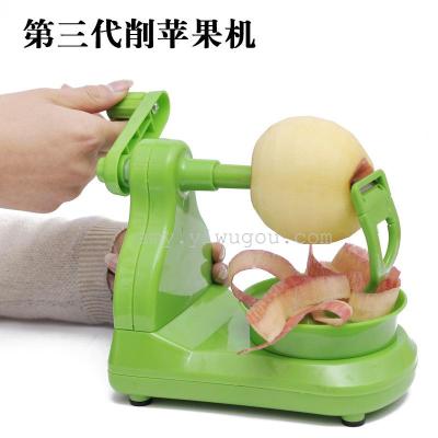 Apple peeler, peeler. Cut spread the hot potato peeling machine