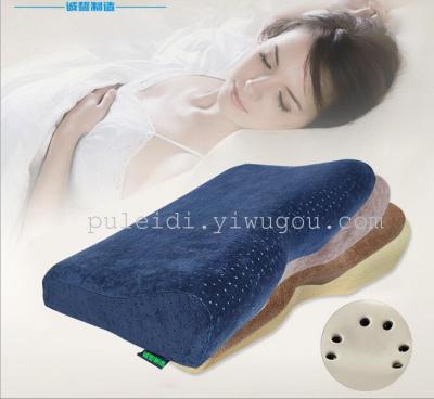 Velvet magnet pillow, treatment of cervical spondylosis special pillow, memory pillow, cervical vertebra health pillow.
