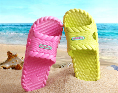 New hemp pattern lovers slipper household beach slipper