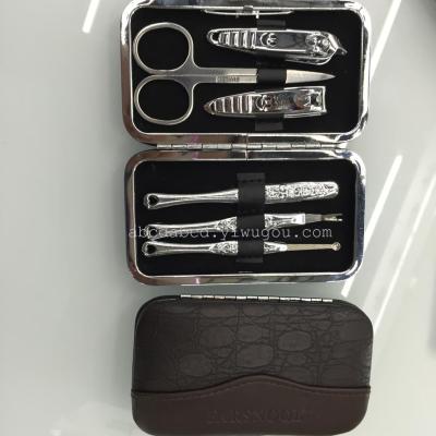 Carbon steel nail clippers nail trim nail clippers Kit beauty tool gift sets can be printed logo