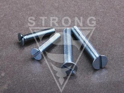 Carbon steel DIN963 Head machine screw