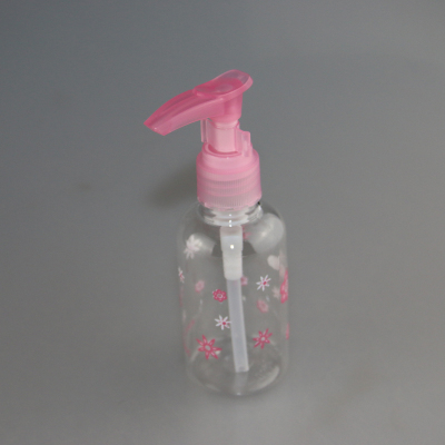 Manufacturers supply 75 ml printing nozzle bottle pressure bottle cosmetics bottle packaging beauty tools