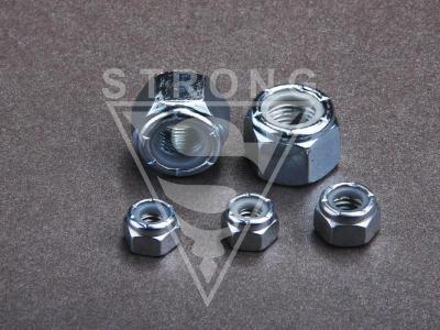 Carbon steel us-nylon locking nut
