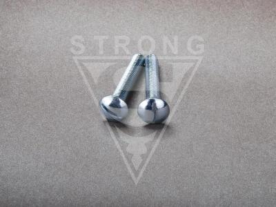 Carbon steel slotted roofing bolts